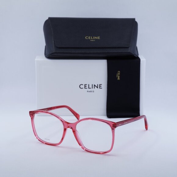 Final Price! Celine CL50027I 075 Pink Eyeglasses 55mm - Picture 1 of 11